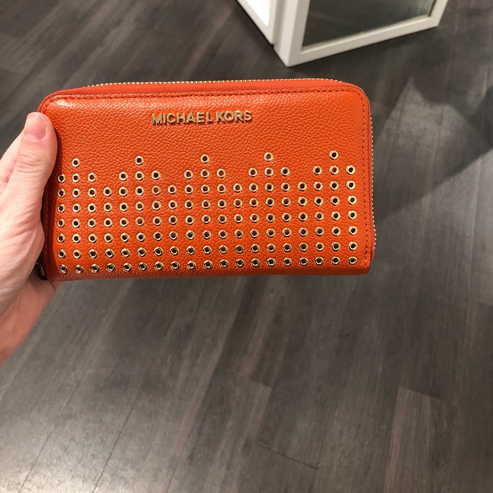 Michael kors Hayes Large Flat ph case wallet